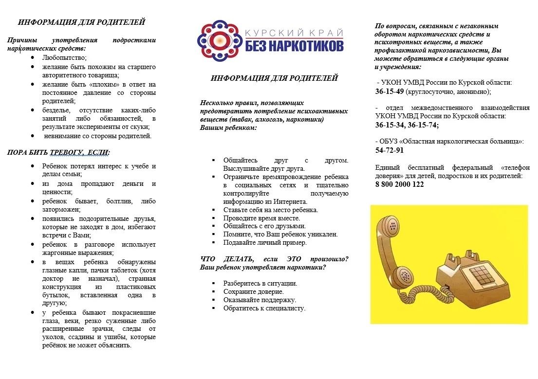 Курский край - без наркотиков!